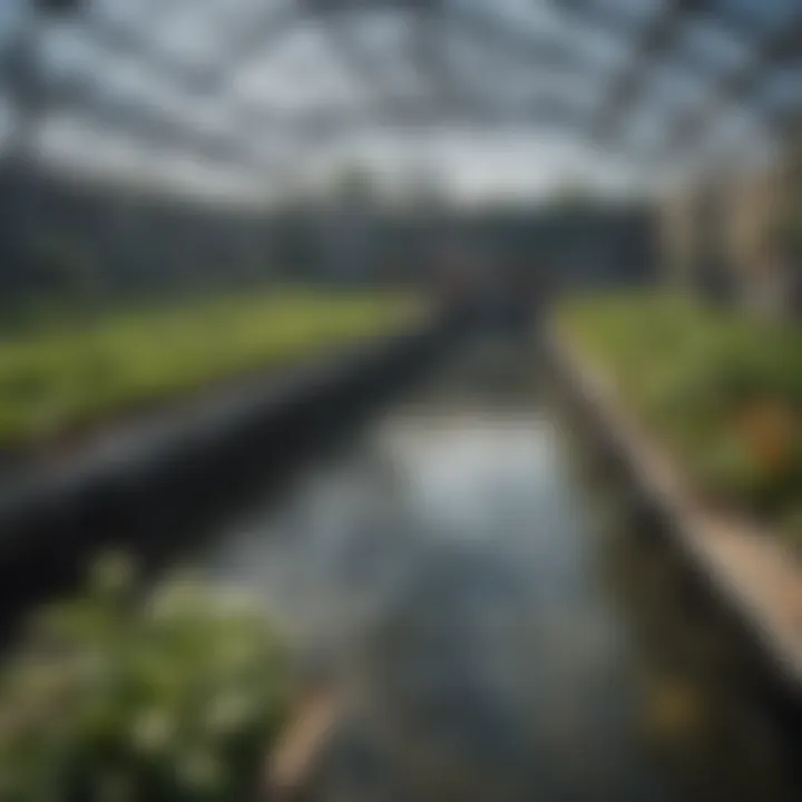 Aquaponics system featuring ebb and flow control buckets