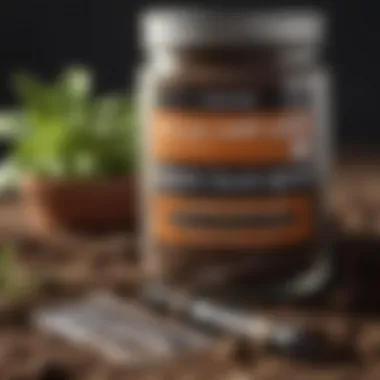 Essential Soil Testing Kit Soil testing kit with various reagents and test strips