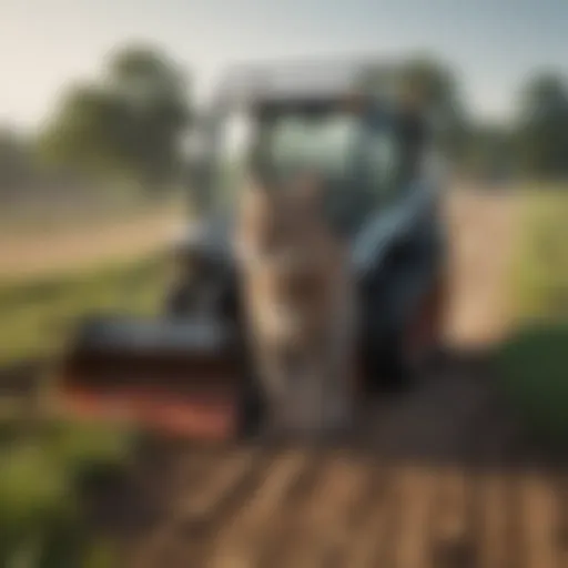 Bobcat Work Cat in a field enhancing productivity