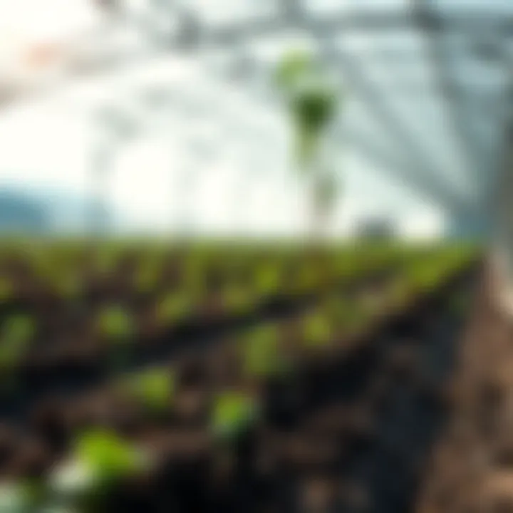 Impact of Agricultural Practices on Carbon Output Graph showing the influence of agricultural practices on carbon output