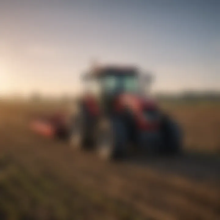 CaseIH Trident operating in a field