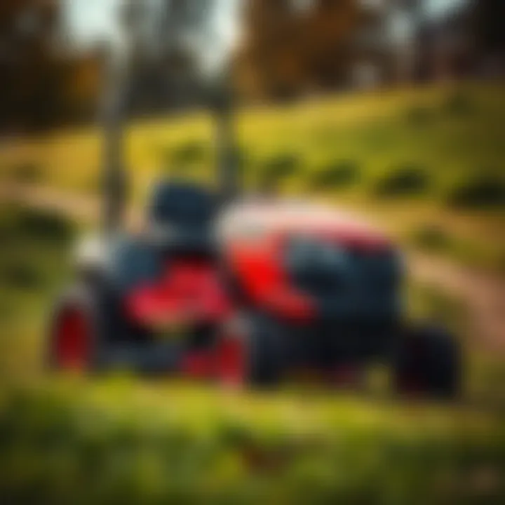An overview of various lawn tractor models suitable for hills