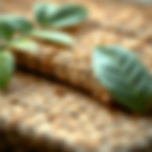 Textural Richness of Coco Mats Coco mat showcasing the texture of coconut coir