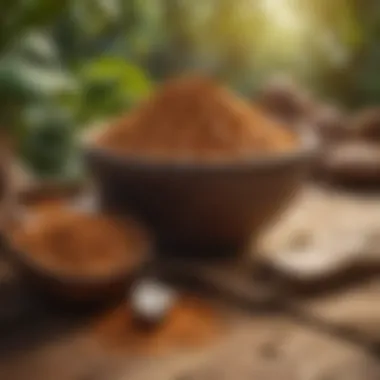 Infographic depicting advantages and disadvantages of using organic coco mix