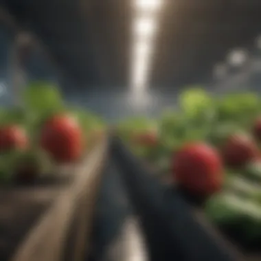 Optimal environmental conditions for hydroponic strawberries