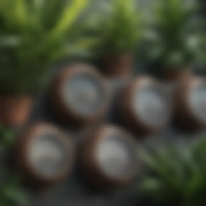 Different types of indoor plant water meters