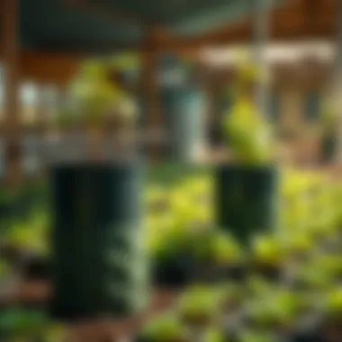 Traditional vs Smart Pot Cultivation Methods Comparison of traditional versus Autopot Smart Pot cultivation