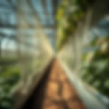 Advanced Technology in Net House Agriculture Technological integration for optimizing net house efficiency