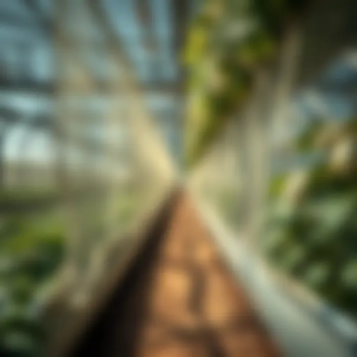 Advanced Technology in Net House Agriculture Technological integration for optimizing net house efficiency