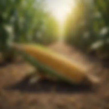Understanding Corn Supply Chain Dynamics Infographic depicting supply chain dynamics for corn