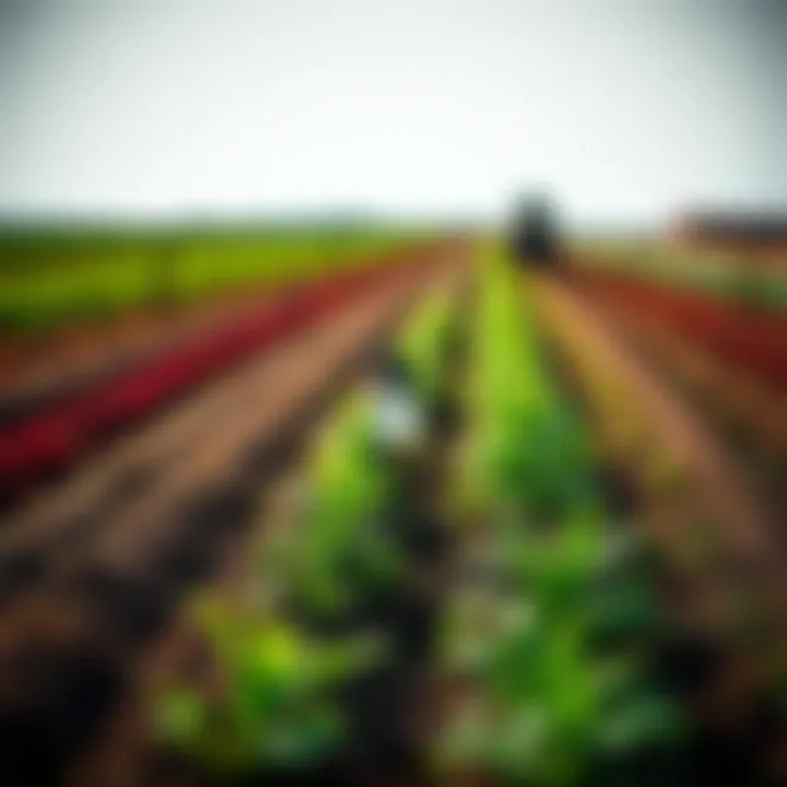 Innovative DIG Irrigation System Innovative DIG irrigation system in a vibrant agricultural setting