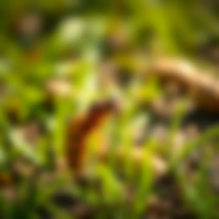 Chemical treatments for grub infestation