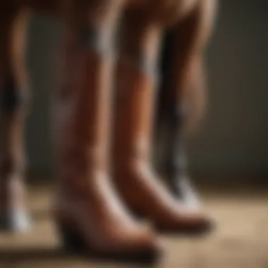 An array of different types of equine medicine boots showcasing their diversity.