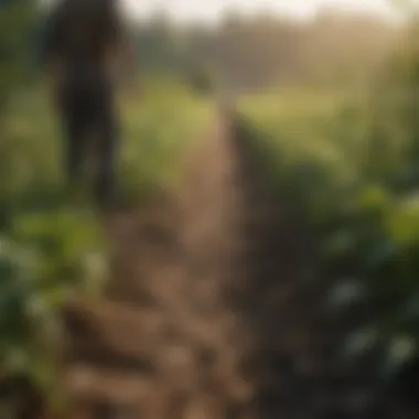 Adapting to Climate: Strategies for Crop Resilience Diverse crops thriving under varying climate conditions