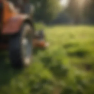 Effective Weed Control Strategies Lawn being treated for weeds with eco-friendly solution