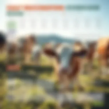 Calf Vaccination Schedule Overview Vaccination schedule chart for calves