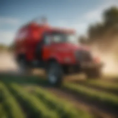 Showcasing various types of agricultural spray equipment available from local suppliers in Columbus.