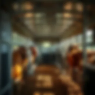 Interior view of a cattle trailer with safe spacing for livestock