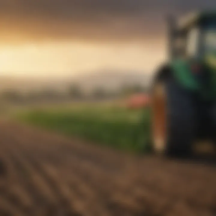 Field demonstration of a 20 inch corn planter in action