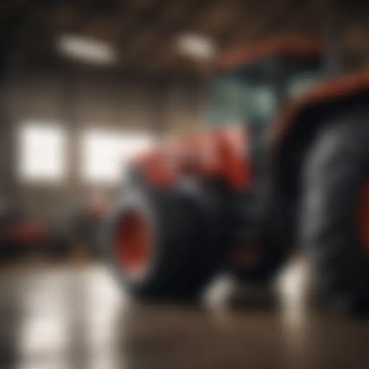 Routine maintenance for foothill tractors