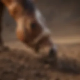 Natural Indian mud showcasing its rich texture and color