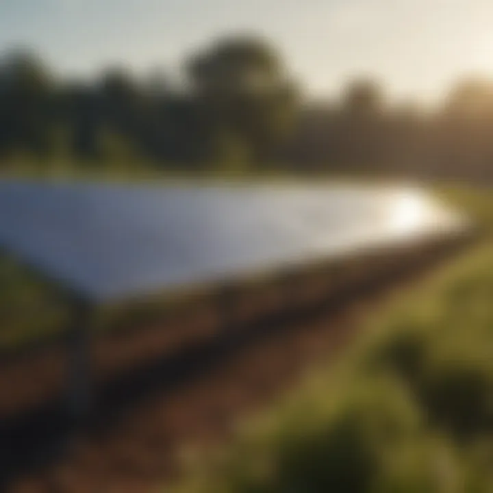 Solar panel fences enhancing agricultural landscapes