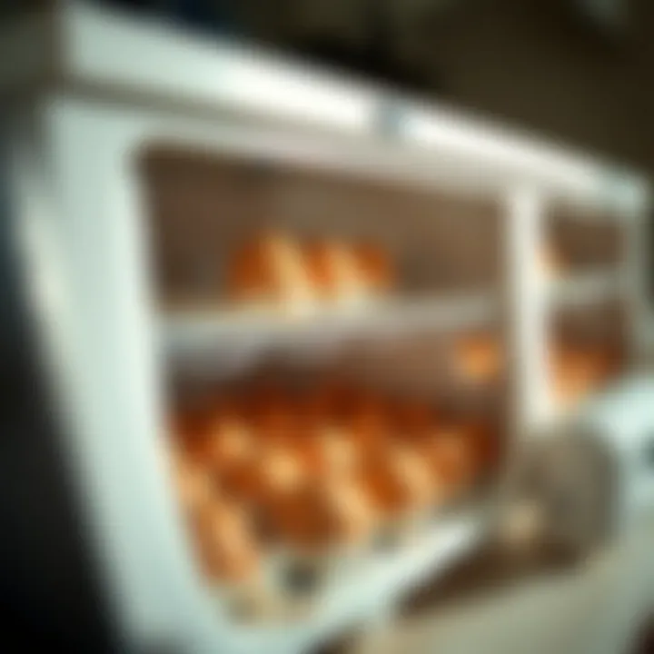 Comparison chart of different small egg incubator models