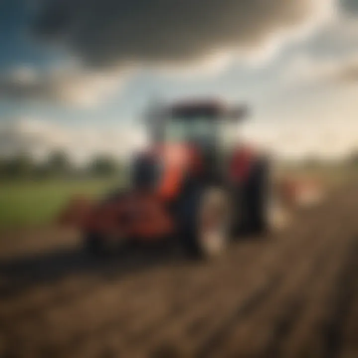 The Salford cultivator in action across diverse agricultural landscapes