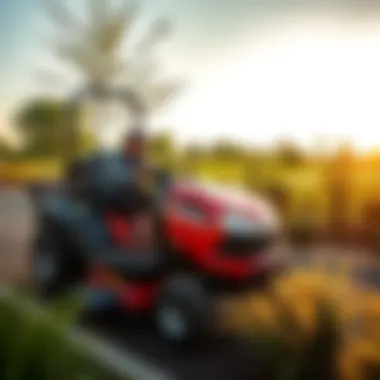Toro Workman in Landscaping Application Toro Workman being utilized for landscaping tasks