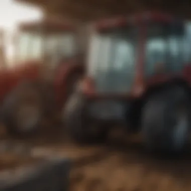 Real-time Data Monitoring in Tractor Diagnostics Advanced tractor diagnostic software interface showcasing real-time data