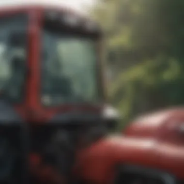 Features of Tractor Diagnostic Software Illustration of software features enhancing equipment performance