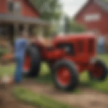 Community event organized by Tractor Supply to promote local agriculture