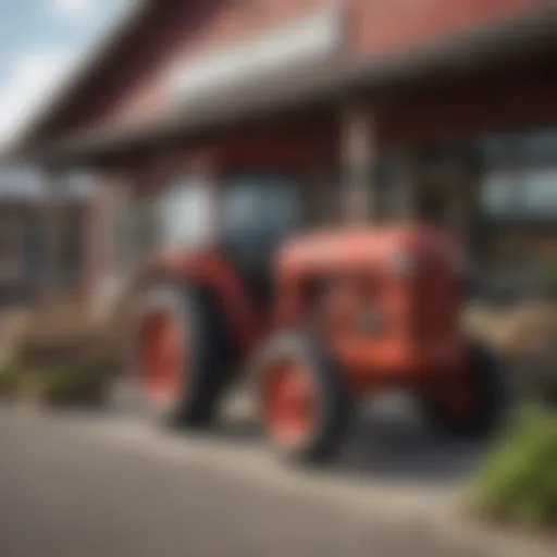 Storefront of Tractor Supply in Novi showcasing local agricultural products