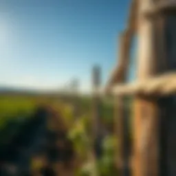 Zareba poly rope in use for agricultural fencing