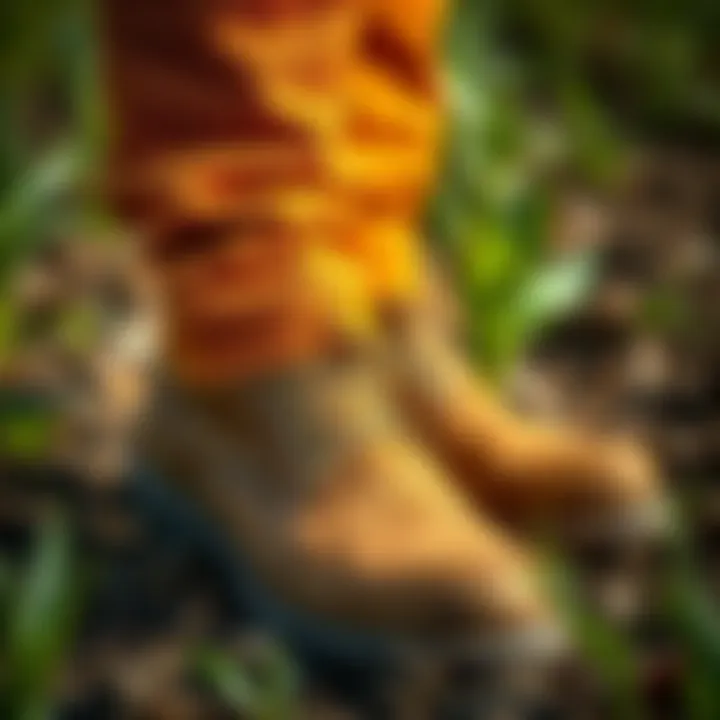 Comfort-Focused Footwear for Farmers Comfortable and practical shoes designed for long hours on the farm