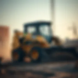 Gale Skid Loader in action on a construction site