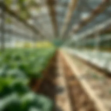 Farming Comparison: Traditional vs Hydroponic Comparison of traditional farming versus hydroponics in a visual format