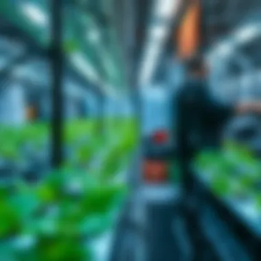 High-Tech Hydroponic Setup A high-tech hydroponic setup showcasing the Green Dragon Hydro system