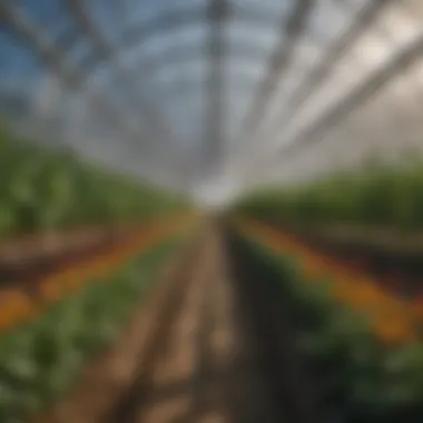 Diverse High Tunnel Designs Diverse high tunnel structures showcasing various designs