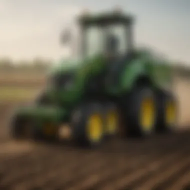 Operational features of the John Deere disc drill in action