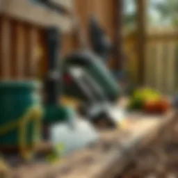 Tools required for backyard leveling