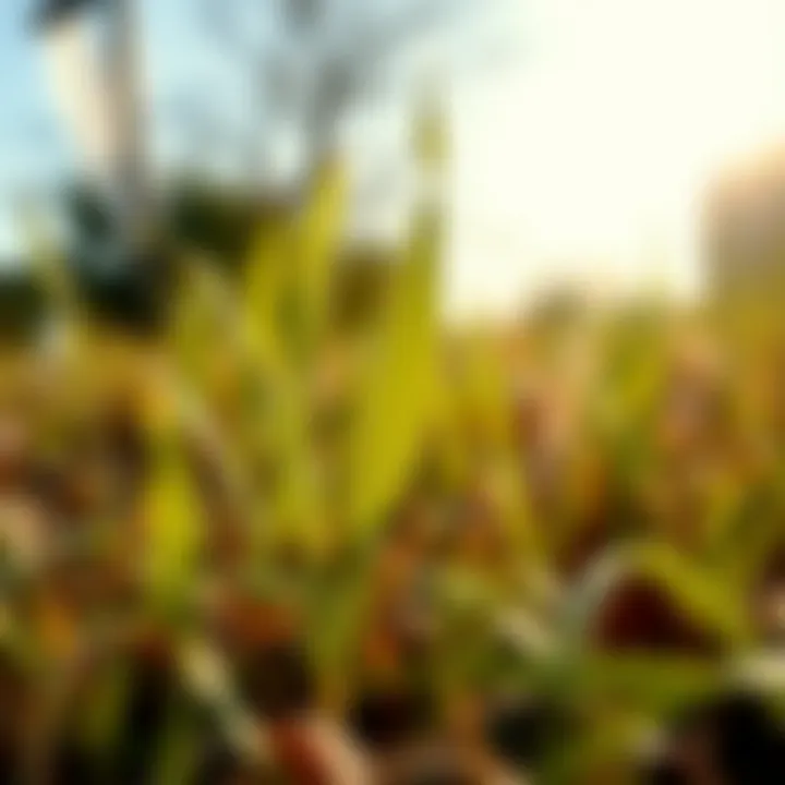 Environmental factors affecting crabgrass growth