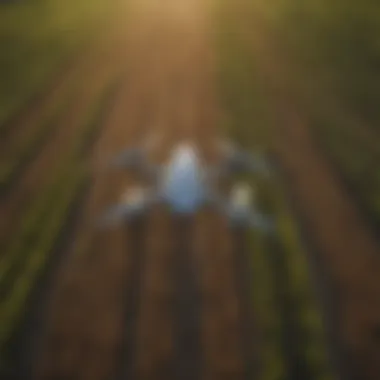 Drone technology for crop monitoring