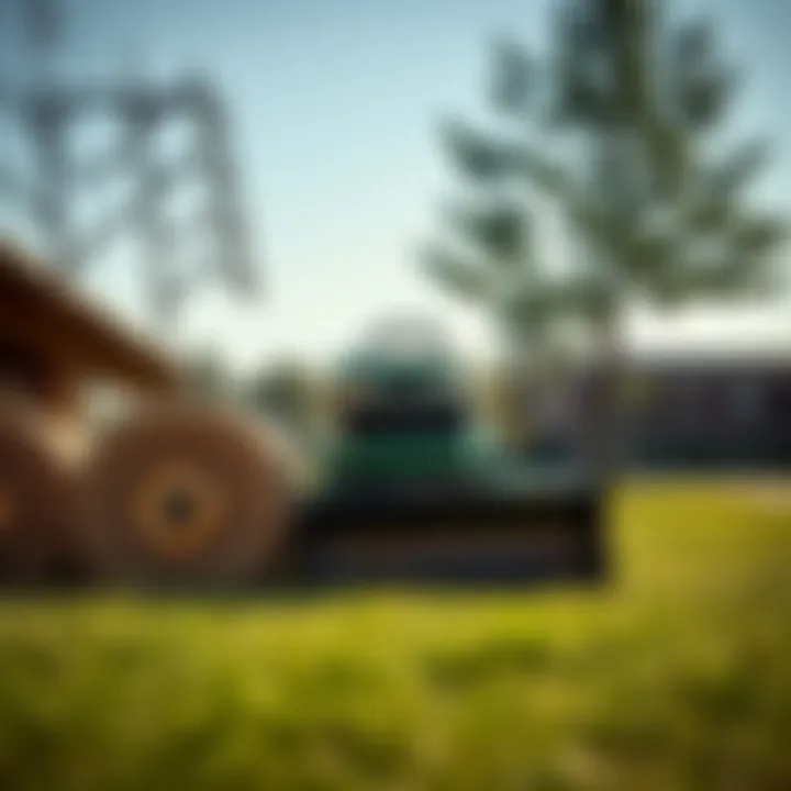 Safety precautions for using ride-on mower tow hitches