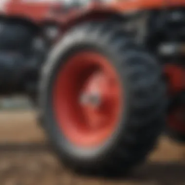 Innovative tractor parts integrating modern technology for enhanced efficiency.