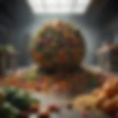 Innovative Solutions for Reducing Food Waste A conceptual image showcasing potential solutions to food waste.