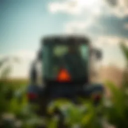 Advanced agricultural technology in action