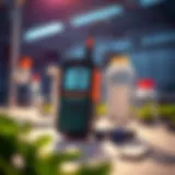 Precision pH Meter Precision pH meter in a laboratory setting