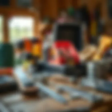 Essential Tools for Pest Inspectors Pest inspection tools arranged neatly on a table