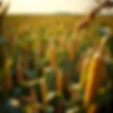 Ready for Harvest: Soybean Yield Harvested soybeans in a field ready for collection
